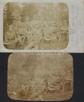 2db I vh. fotó: magyar katonák géppuskákkal az olasz harctéren