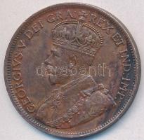Kanada 1917. 1c Br "V. György" T:2-
Canada 1917. 1 Cent Br "George V" C:VF