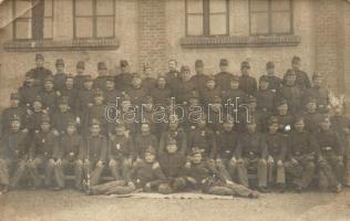 WWI Military group photo, Hungarian soldiers (EK)