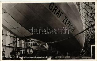 1928 Taufe des LZ 127 auf den Namen Graf Zeppelin / airship inauguration