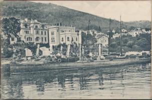 Abbazia - 16 lapból álló képeslap füzet / postcard blooked with 16 postcards