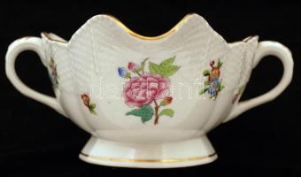 Herendi Eton mintás szószos kiöntő, kézzel festett, jelzett, hibátlan, h:23,5 cm, m:7,5 cm