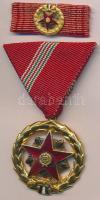 1957. "Szocialista Munkáért Érdemérem" szalagsávval, miniatűrrel dísztokban T:1-,2