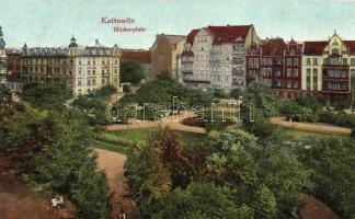 Katowice, Kattowitz; Blücherplatz
