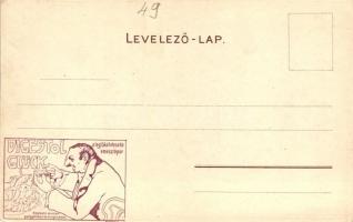 Balaton, Halásztanya / Hameau de Pecheurs du Balaton; Bruchsteiner és fia műintézet, litho. Hátoldal...