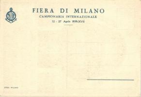 1939 Ventennale della fiera di Milano / anniversary fair s: Manlio
