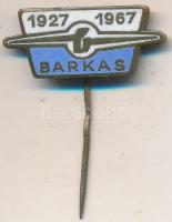 ~1970. "Barkas 1927-1967" zománcozott fém kitűző T:2