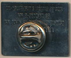 1996. "A honfoglalás emlékére - Ópusztaszer Nemzeti Történeti Emlékpark" fém jelvény T:1