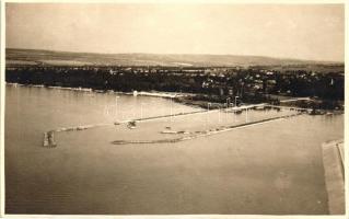 Balatonszemes, Kikötő, Légi felvétel / air photo