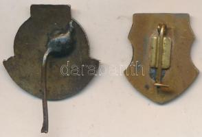 ~1970. "LKM (Lenin Kohászati Művek) Diósgyőr" zománcozott fém kitűző, hiányos tűvel + &quo...