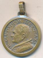 Vatikán DN "VI. Pál" ezüstözött Br medál (26mm) T:2- Vatican ND "Paul VI" silver plated Br medal (26mm) C:VF