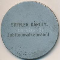 1962. "Csepel SC - 50 év / Stiffler Károly - Jubileum alkalmából" fém emlékérem (55mm) T:2