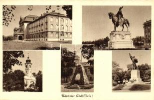 Gödöllő - 2 db régi képeslap / 2 old postcards