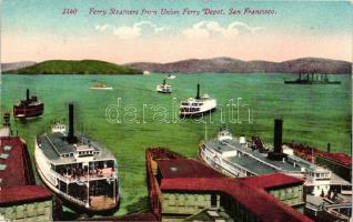 San Francisco, California; Ferry Steamer from Union Ferry Depot (EK)