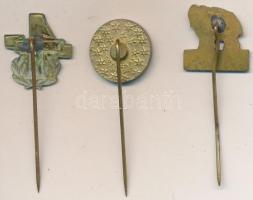 ~1970. "Bitej" műgyantás fém jelvény + "Zoo Budapest" zománcozott jelvény + &quo...