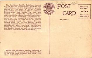 San Francisco, California; Panama Pacific International Exposition, Southern Pacific Building