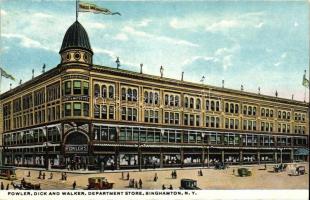 Binghamton, New York; Fowler, Dick and Walker, Department Store