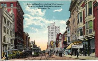 Lexington, Kentucky; Main Street, New Fayette Bank Building