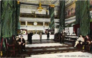 Atlanta, Georgia; "Lobby" Hotel Ansley