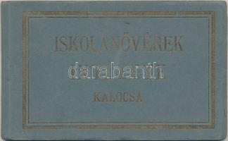 Kalocsa, Iskolanővérek Intézete - képeslapfüzet 10 megíratlan lappal, belső terek