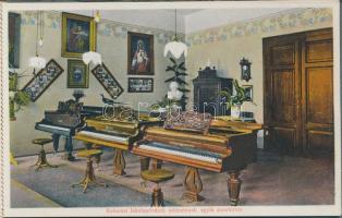 Kalocsa, Iskolanővérek Intézete - képeslapfüzet 10 megíratlan lappal, belső terek