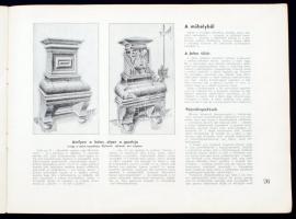 1935 A bútor, folyóirat bútortervezők és készítők számára, I. évfolyam novemberi szám, képekkel illu...