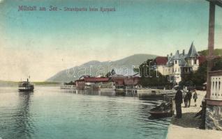 Millstatt, Strand beim Kurpark / beach at the spa garden (EK)