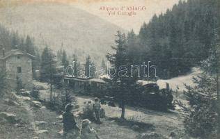 Asiago, Val Canaglia; Ferrovia Rocchette-Asiago / railway station