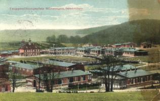 Münsingen, Truppenübungsplatz, Barackenlager / Military training area, barracks (b)