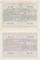 Szovjetunió 1955-1956. 200R állami fejlesztési kötvény (2xklf) T:II-,III
Soviet Union 1955-1956. 200...