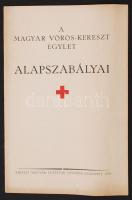 1933 Bp., A Magyar Vöröskereszt alapszabályai, kiadja a Királyi Magyar Egyetemi Nyomda, 28p