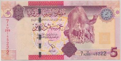 Líbia 2012. 5D T:II Libya 2012. 5 Dinars C:XF
