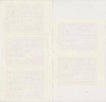 Szovjetunió / Kelet-Szibéria 1985. 5k (4x) + 10k "Sétahajó sorozat" T:I
Soviet Union / Eas...