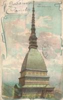 Torino, Mole Antonelliana litho (EK)