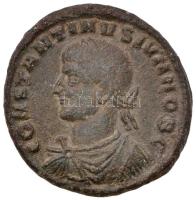 Római Birodalom / Thesszaloniki / II. Constantinus 324. Follis Cu (2,98g) T:2- Roman Empire / Thessalonica / Constantinus II 324. Follis Cu "CONSTANTINVS IVN NOB C / CAESARVM NOSTRORVM - VOT.X - TSBVI" (2,98g) C:VF RIC VII 128.