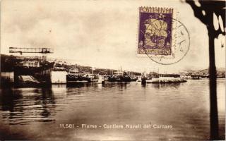 Fiume, Cantiere Navali del Carnero / naval shipyard