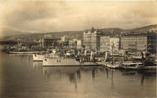 Fiume, port, ships, photo