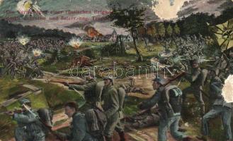 WWI Austro-Hungarian and German army attacking the Russians (fl)