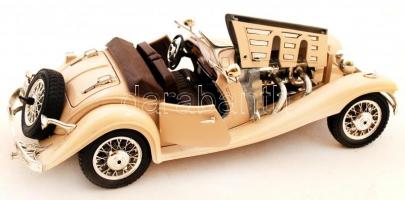 Burago Mercedes Benz 500K Roadster (1936), méretarány 1/20. 26x8cm