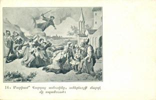 Armenian folklore, soldiers, saint (EB)