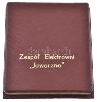Lengyelország DN "Jaworzno" Br plakett eredeti dísztokban (61x56mm) T:1-,2
Poland ND &quot...