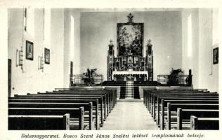 Balassagyarmat, Bosco Szent János szalézi intézet temploma, belső (EK)