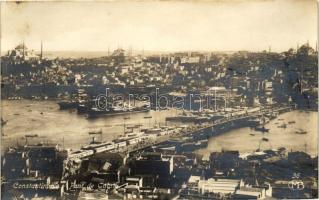 Constantinople, Galata bridge (Rb)