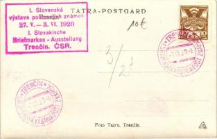 Trencsén, vár / castle, photo, So. Stpl