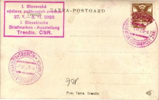 Trencsén, vár / castle, photo, So. Stpl