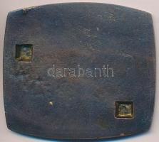 1968. "10 éves a Szegedi Szabadtéri Játékok" Br plakett (70x80mm) T:2