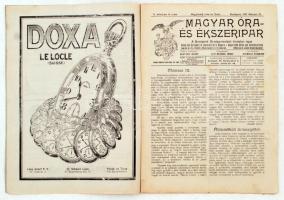 1927 Magyar Óra- és Ékszeripar, a Budapesti Órásipartestület hivatalos lapja, V. évf. 6.szám