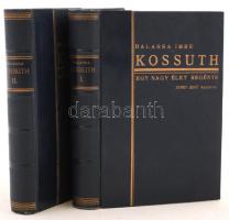 Balassa Imre: Kossuth egy nagy élet regénye. I-II. kötet. Jeney Ernő rajzaival. Budapest, 1928, Általános Nyomda, Könyv - és Lapkiadó. Kiadói egészvászon kötésben, jó állapotban.