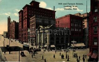 Omaha, Nebraska; 16th Farnam Streets, Looking West (EK)