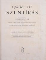 Újszövetségi Szentírás a Vulgata szerint Káldi György S. J.tekintettel az eredeti szövegre, átdolgoz...